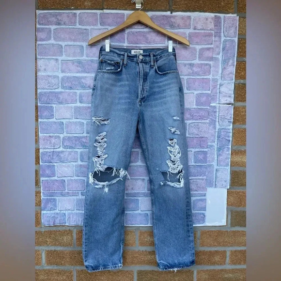 AGOLDE 90s Mid Rise Straight Fit Jeans 27 - Picture 1 of 14